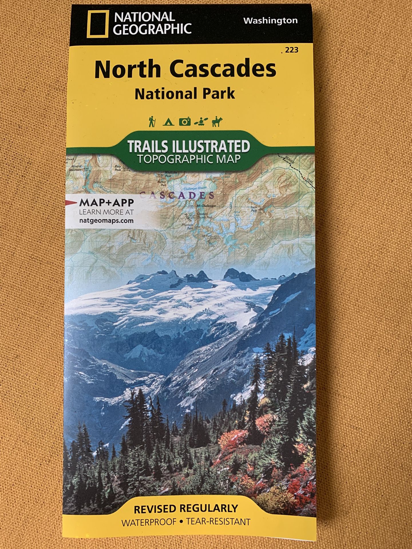 Map Of North Cascades National Park