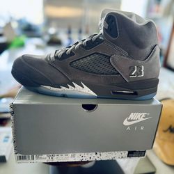 Nike Air Jordan 5 V Wolf Grey 2026 DD0587-002 Men’s Size 14 Sz Off White Fragment Travis Mind