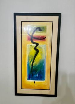 Framed Artwork by Alfred Gockel