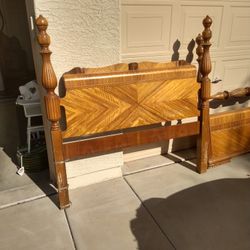 Art Deco Waterfall Antique bedroom set
