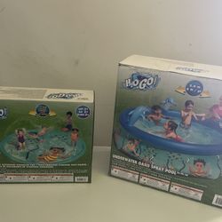 Underwater Adventure Pool And Sprinkler Pad 