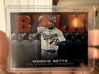 MOOKIE BETTS BASEBALL CARD