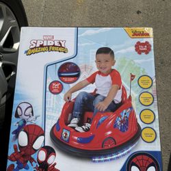 Spider And Friends Toddler Bumper Cars