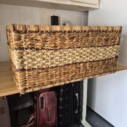 Large Woven Storage Basket