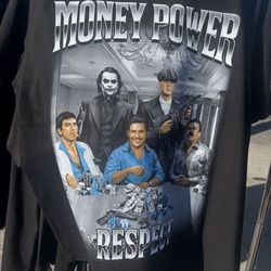 Black Money Powder And Respect T-Shirt