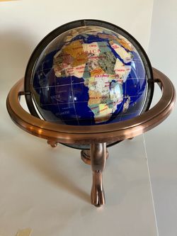Beautiful collectible stone globe