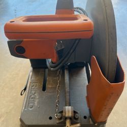 Ridged Circular Saw, Dry Cut. 