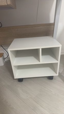 Small Mobile Printer Stand
