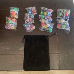 D20’s and Drawstring Bag