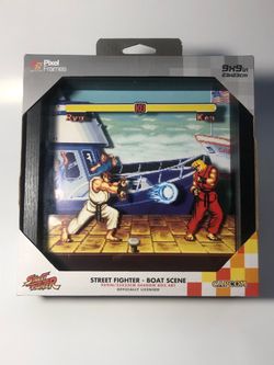 Street Fighter Pixel Frame Artwork ( Sealed )