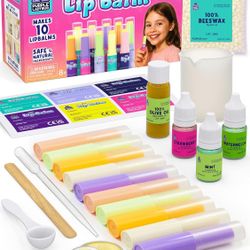 PURPLE LADYBUG DIY Lip Balm Making Kit - Easter Gifts for Kids Idea for 8-12 Tweens & Teens, Birthday Gifts for 9 10 Year Old Girls - Fun 10 Year Old 