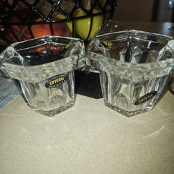 24 % Lead Crystal Candle Holders