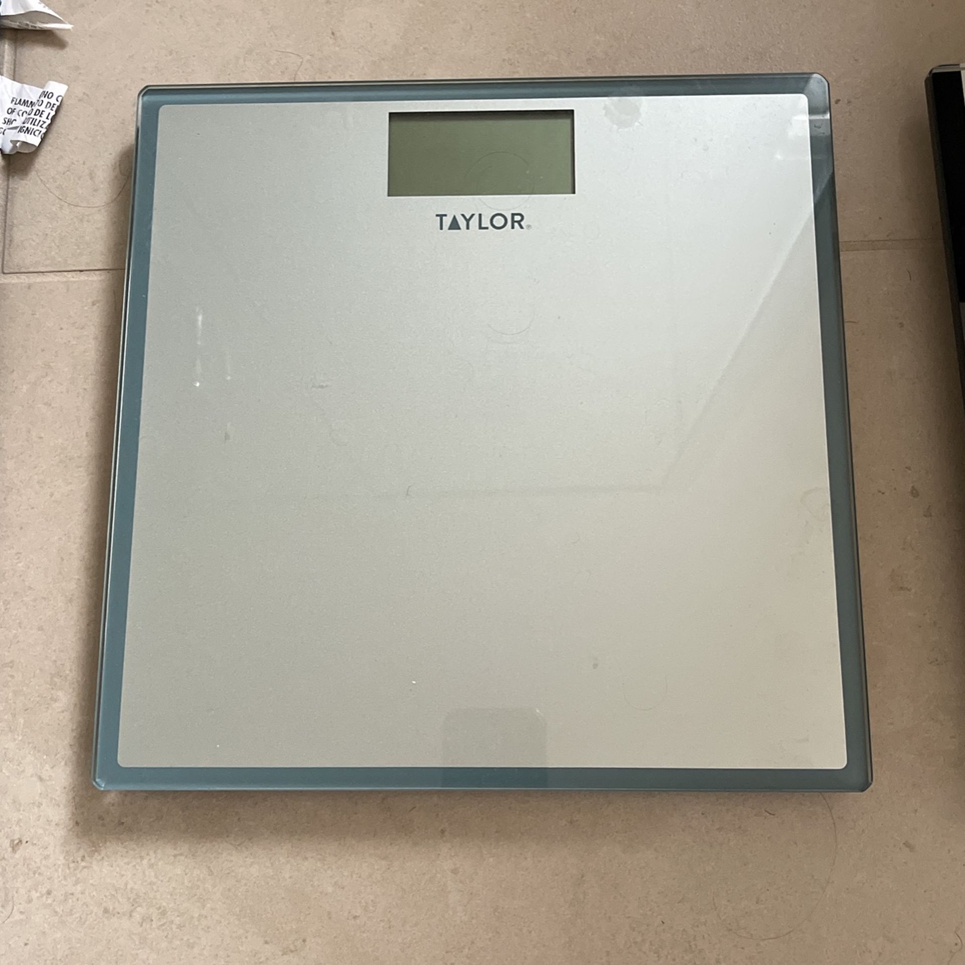 Glass Digital Scale
