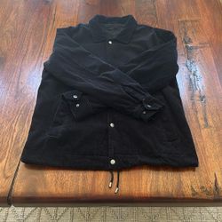 truth Black Corduroy Jacket Size:L