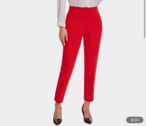 Red work pant Size 6