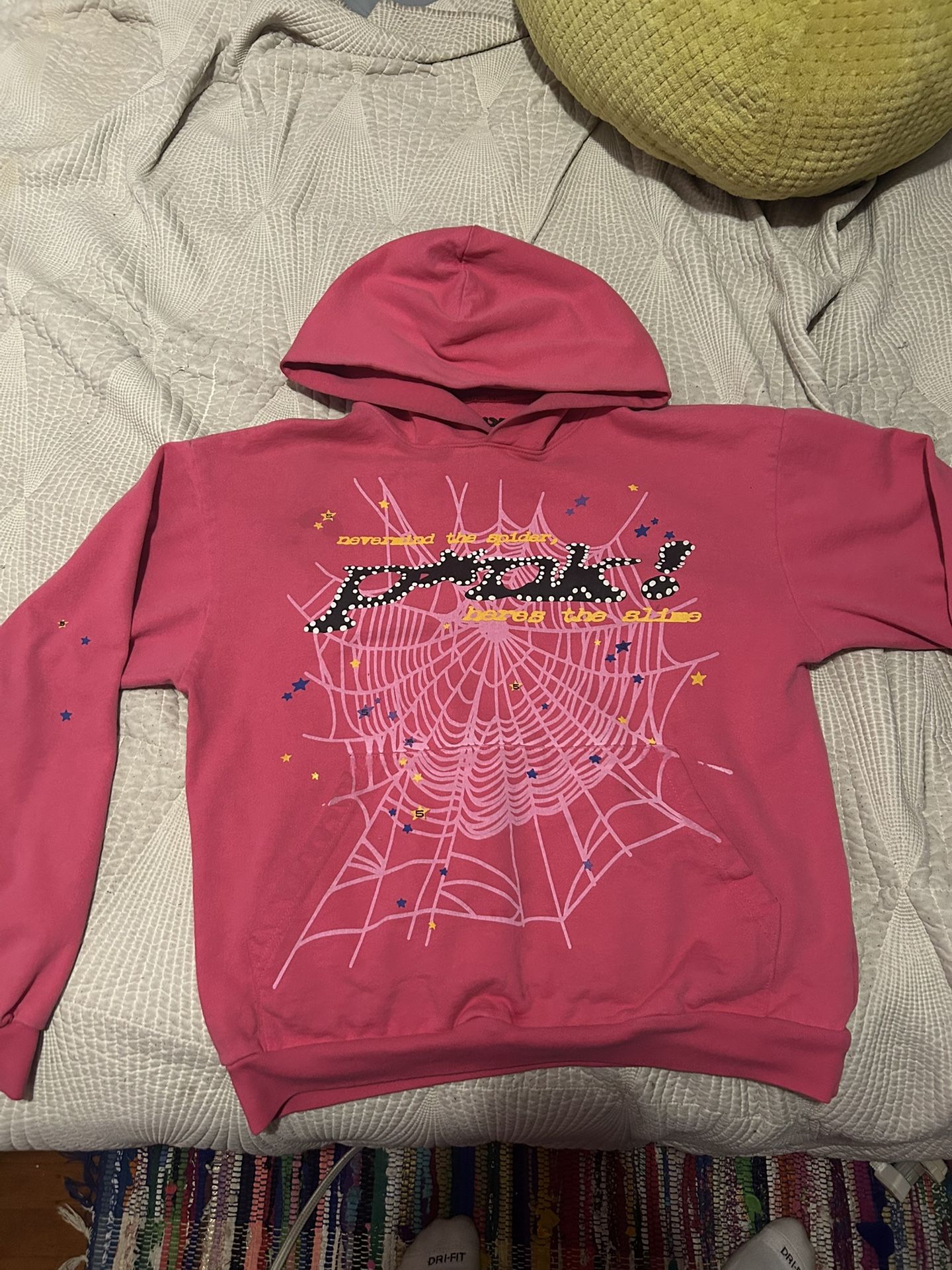 Pink Sp5der Hoodie
