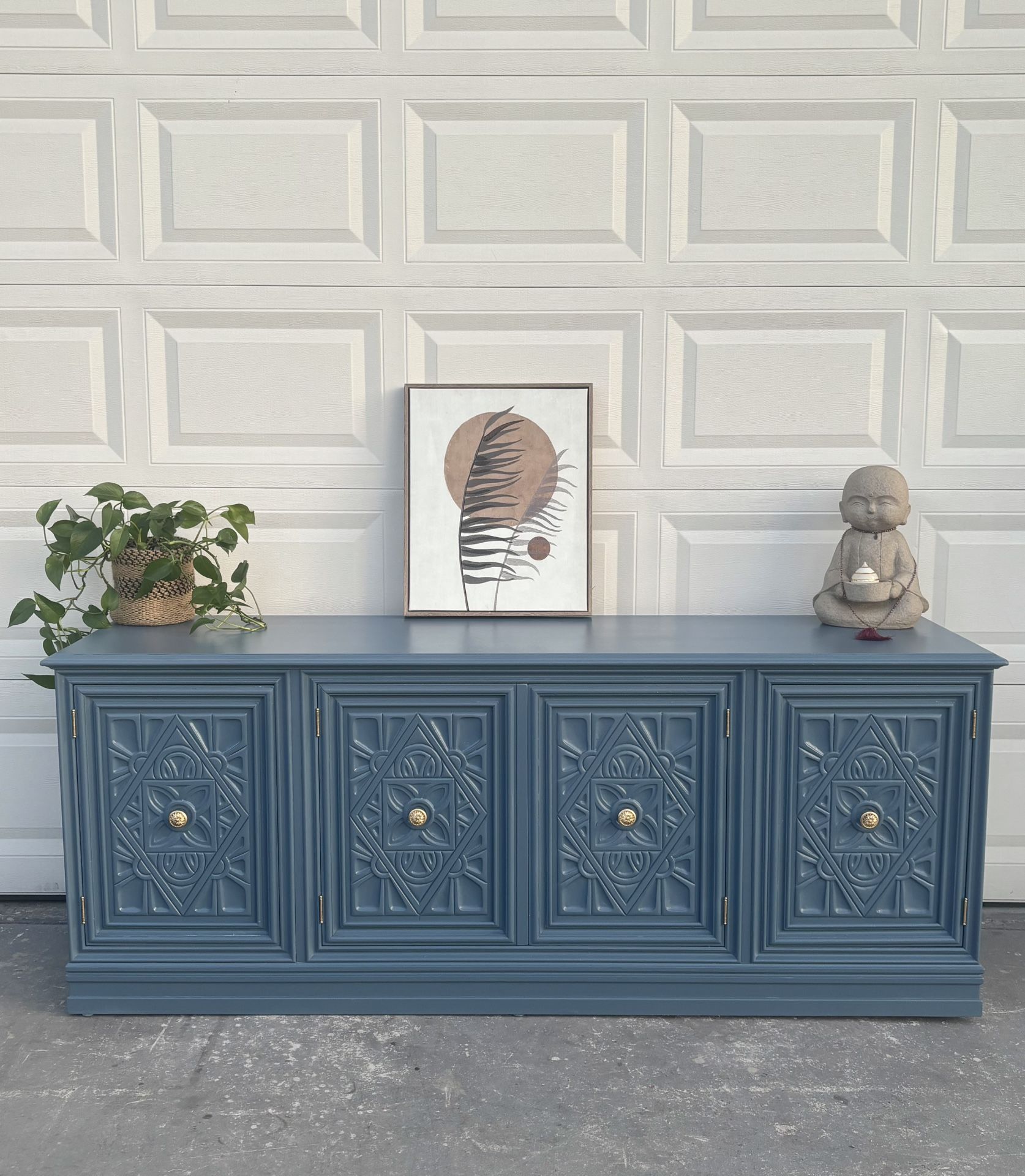 Coastal Blue Credenza Buffet
