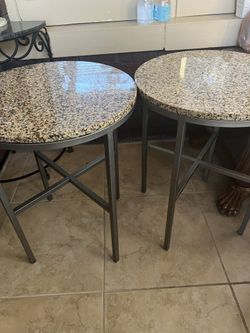 Two Marble Tables