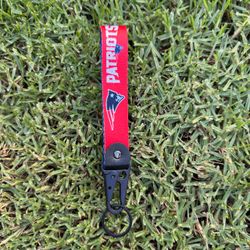 New England Patriots Wrist Keychain