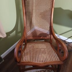 Antique Wood Rocking Chair