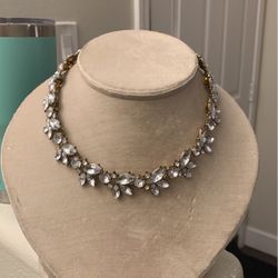 VINTAGE RHINESTONE NECKLACE 