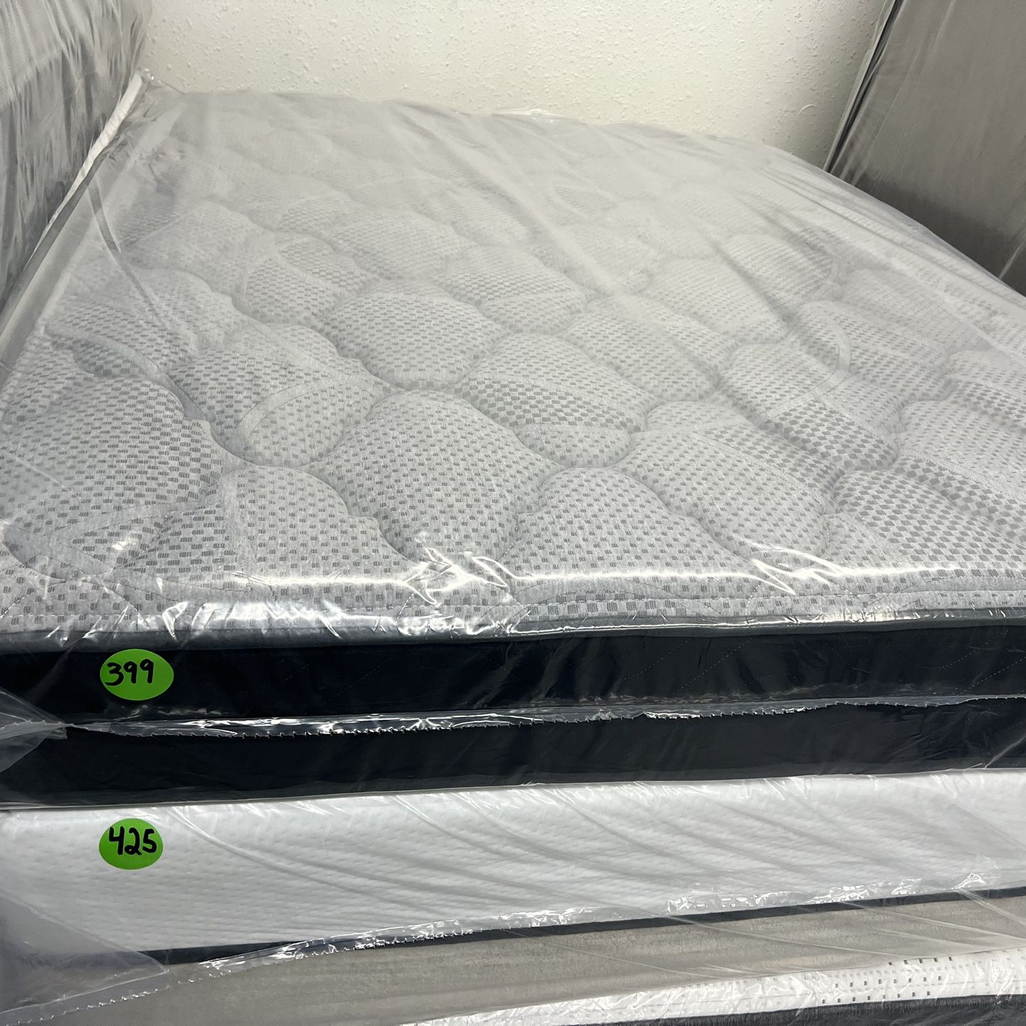 FULL SIZE BEDTECH MATTRESS & BOX SPRING BED SET