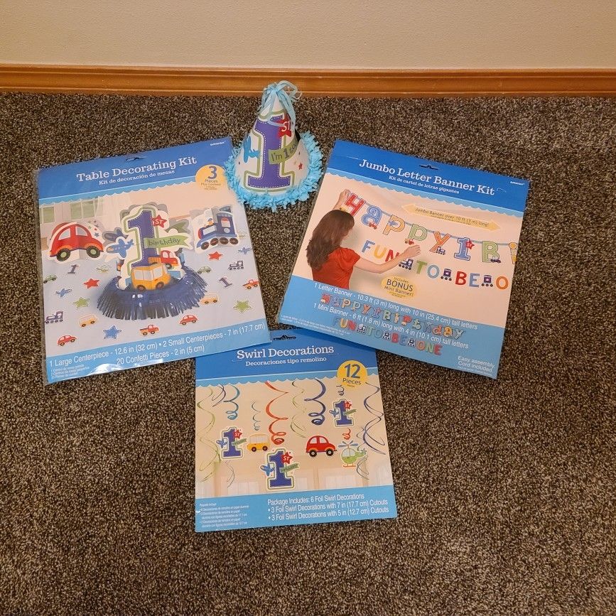 1st Birthday Decorations