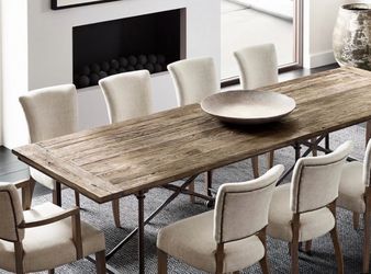 Restoration Hardware Flatiron 112" Dining Table only
