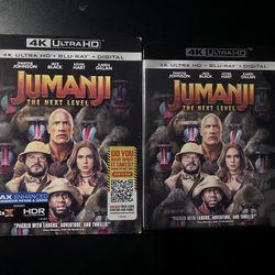 Jumanji The Next Level 4K UHD