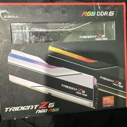 New Sealed 96gb (2x48gb) Trident Z Neo DDR5 RGB Ram