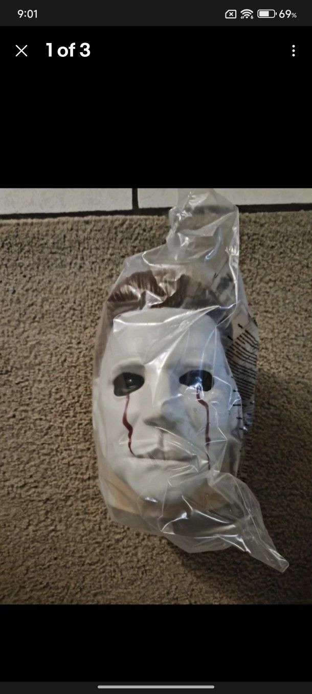 Michael Myers OOP NEW Cinemark Brand New Popcorn Bucket Halloween New