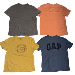 Men’s Assorted T-Shirts (4 Assorted Colors Size XL) Lot #2  ($5 For All Shirts)