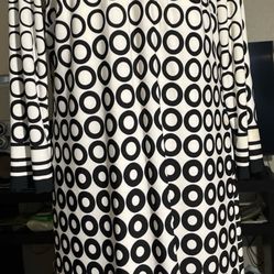 Black & White Circles Dress 