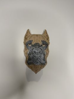Cane Corso Wall-Head | 3D Printed Wall Decor