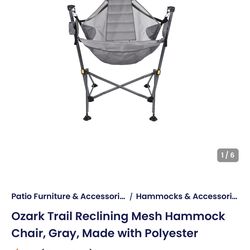 Ozark Trail Reclining Mesh Hammock Chair