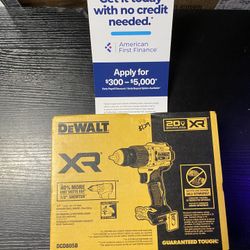 Dewalt XR 1/2” Hammer Drill Tool Only 