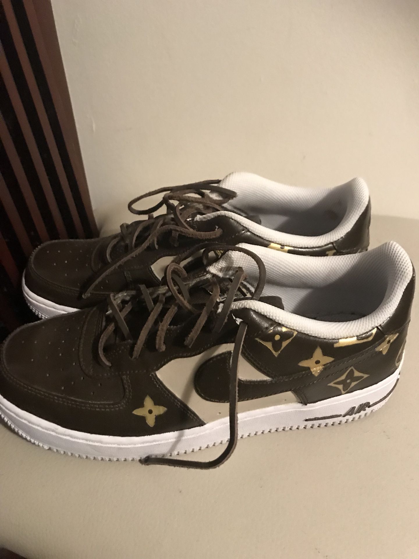 Chrome Heart Custom Air Force 1 LV (Size 10 Men) for Sale in San Diego, CA  - OfferUp