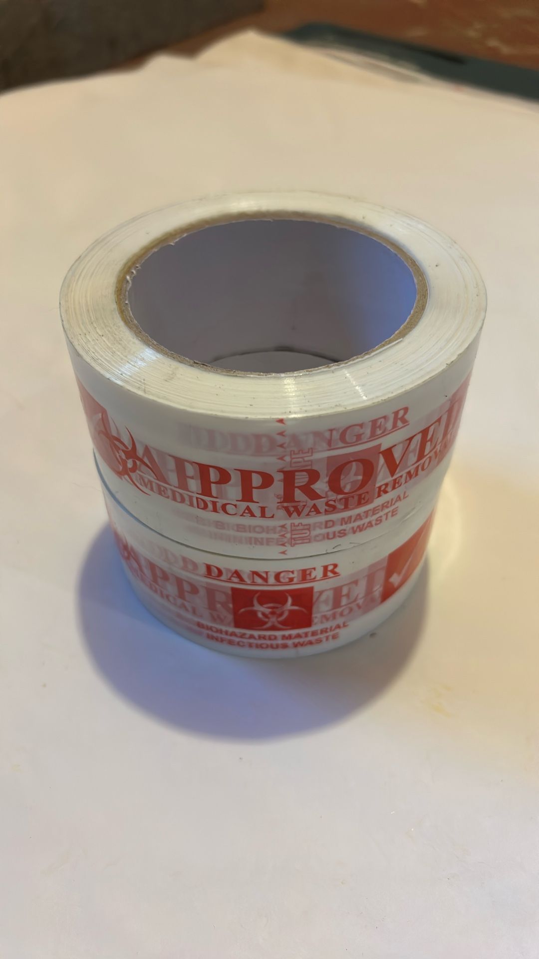 2 Medical waste tape