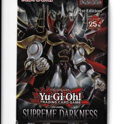 EVIL HERO BOOSTER | SUPREME DARKNESS | YU-GI-OH 25TH ANNIVERSARY| NEW IN BAG