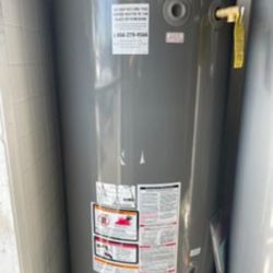 New Water Heater Rheem Performance 75 Gallons Gas