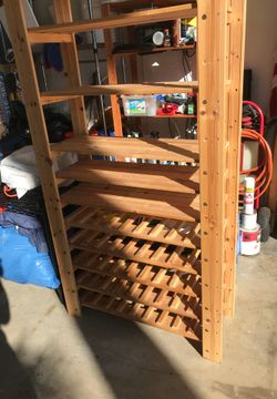 Nice sturdy wine rack