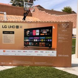 55UA77 55” Lg smart 4k led Uhd tv