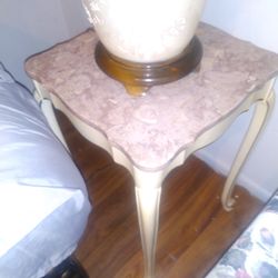 Vintage Marble Table 