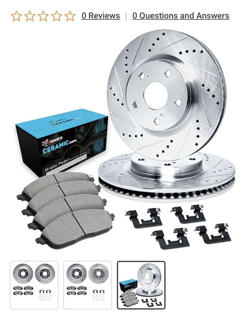 Front Rotors and Pads