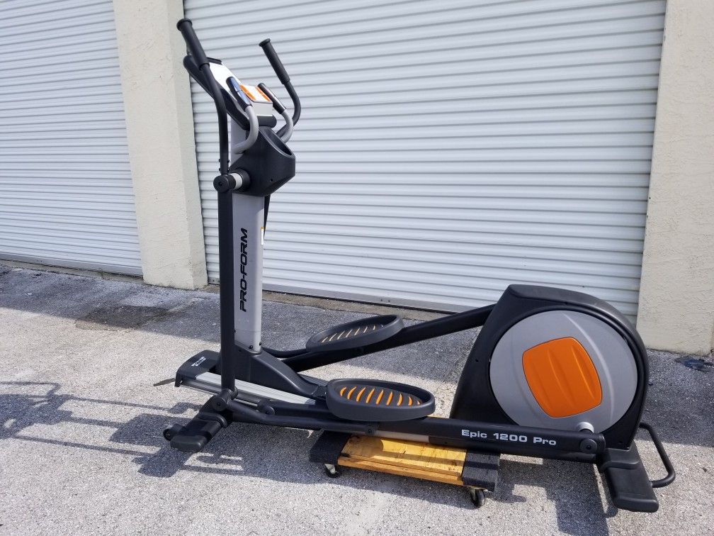 Proform epic 1200 Pro elliptical