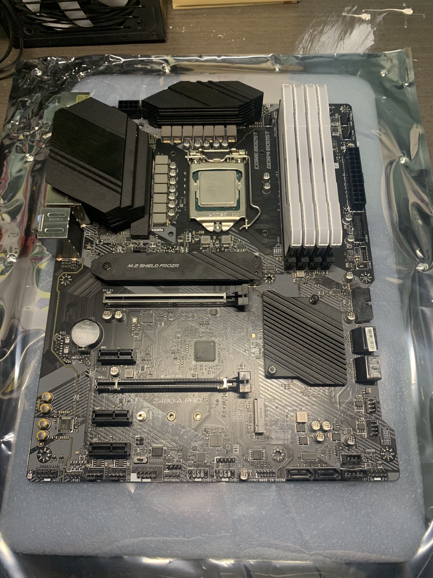 Motherboard Msi Z490 A Pro Msi Z490 Pro Z490a Motherboard MSI PRO