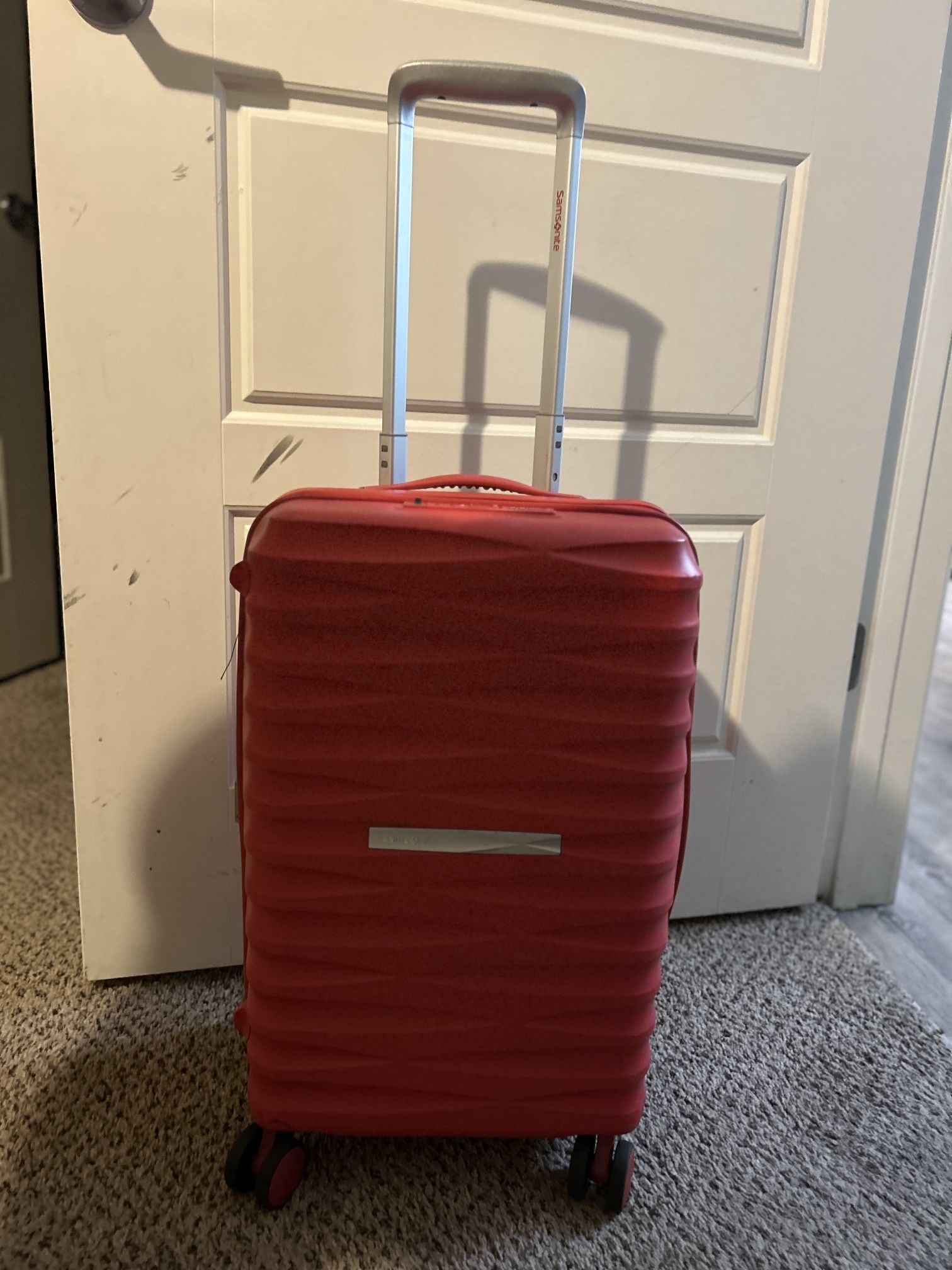 Samsung Carry On Red Luggage