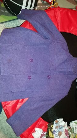 4/5 crazy 8 purple jacket