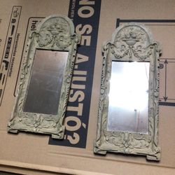 Gorgeous Grecian Scroll Mirror 2 Pieces
