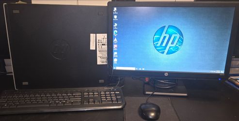 DeskTop Complete 🖥  HP Compaq  6200, 3.10GHz CPU,/12GB.RAM/250GB HDD,  Windows 11, 20"in., usb-Wi-Fi,  key. & Mouse.  ✔️